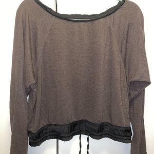 Wide Neck Silence + Noise Top